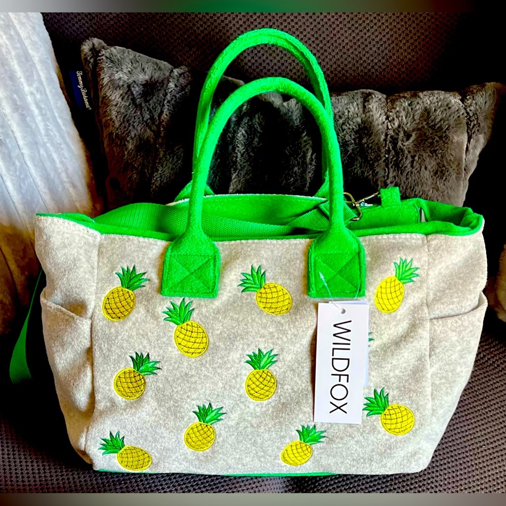 🆕 WILDFOX BAG OR BEACH BAG! 🏝️ BEAUTIFUL!!! AMAZING! 5 ⭐️’s! NWT!